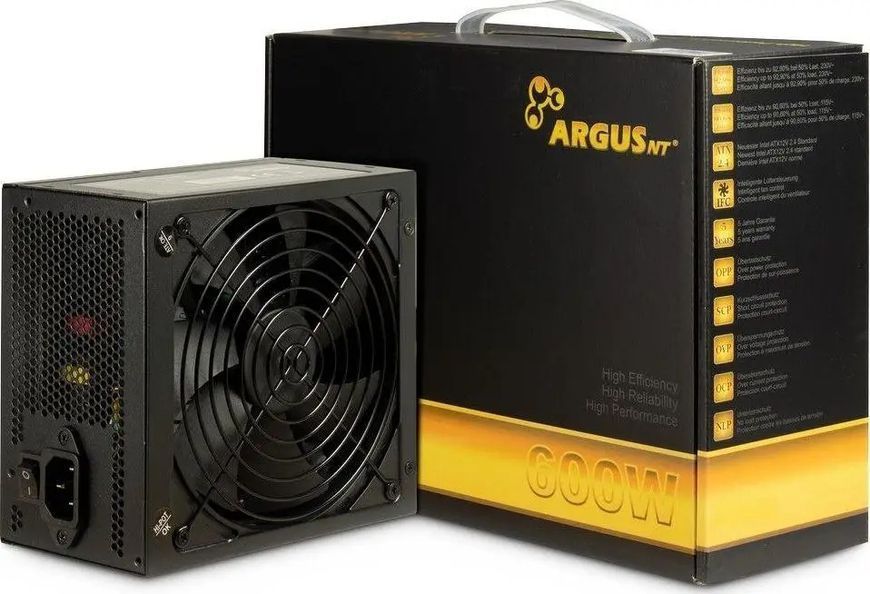 Блок живлення Inter-Tech Argus GPS 600W (88882181) 001233 фото