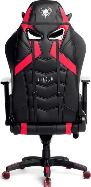 Комп'ютерне крісло для геймера Diablo Chairs X-Ray XL red 018969 фото