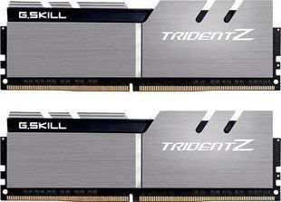 Пам'ять для настільних комп'ютерів G.Skill 32 GB (2x16GB) DDR4 3200 MHz Trident Z (F4-3200C16D-32GTZSK) 026574 фото