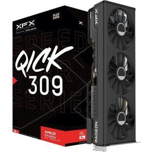 Видеокарта XFX Radeon RX 7600 XT Speedster QICK 309 (RX-76TQICKBP) 013853 фото
