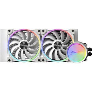Водяне охолодження Alpenfoehn Gletscherwasser 240 White (84000000193)Водяне охолодження Alphacool Core Ocean T38 360 (13052) 014166 фото