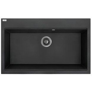 Односекційна мийка LAVEO Tau SBT7108 Чорна 50x80 2123575 фото