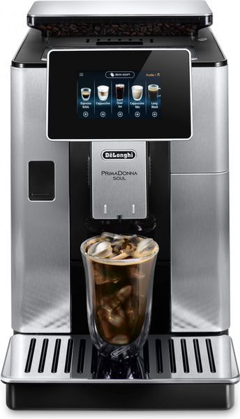 Кавомашина автоматична Delonghi PrimaDonna Soul ECAM 610.74.MB 016706 фото