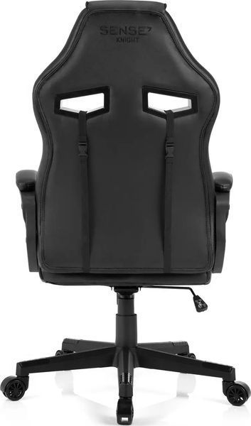 Компьютерное кресло для геймера Sense7 Knight black 018795 фото