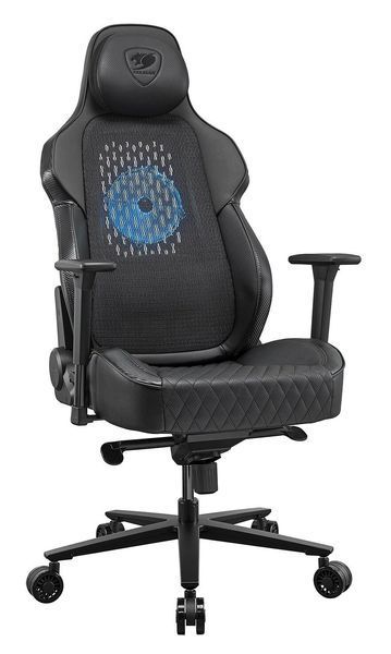 Ігрове крісло COUGAR NxSys Aero Чорне з вентилятором 702097 фото