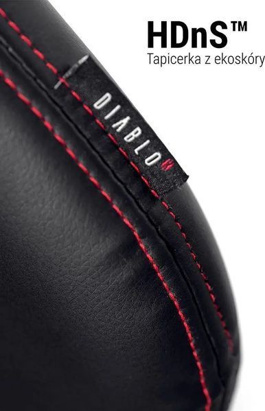Комп'ютерне крісло для геймера Diablo Chairs X-Ray XL red 018969 фото