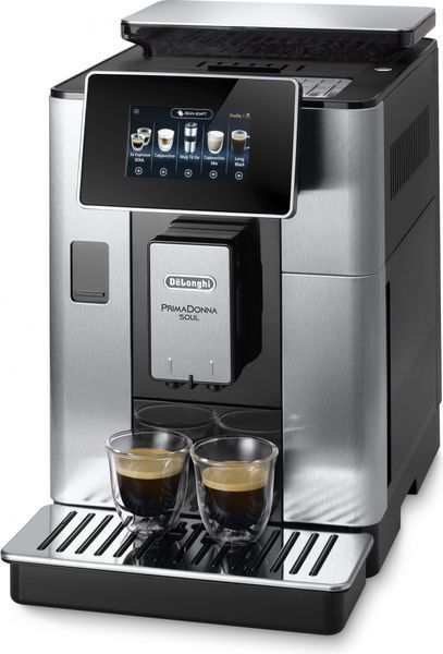Кавомашина автоматична Delonghi PrimaDonna Soul ECAM 610.74.MB 016706 фото