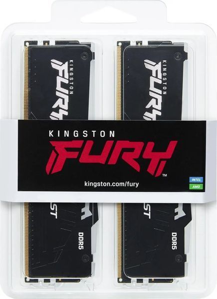 Пам'ять для настільних комп'ютерів Kingston Fury 64 GB (2x32GB) DDR5 5600 MHz BEast RGB (KF556C40BBAK2-64) 032565 фото