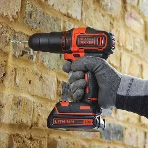 Шуруповерт Black+Decker BDCHD18KB 354439ua фото