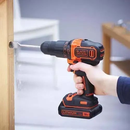 Шуруповерт Black+Decker BDCHD18KB 354439ua фото