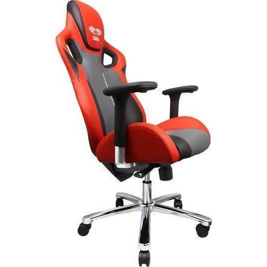 Компьютерное кресло для геймера E-BLUE Cobra II Red 018634 фото