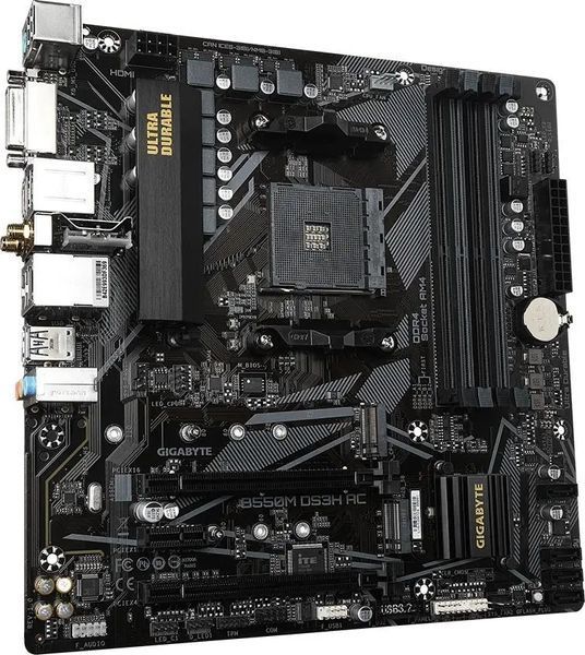 Материнская плата Gigabyte B550M DS3H AC 022551 фото