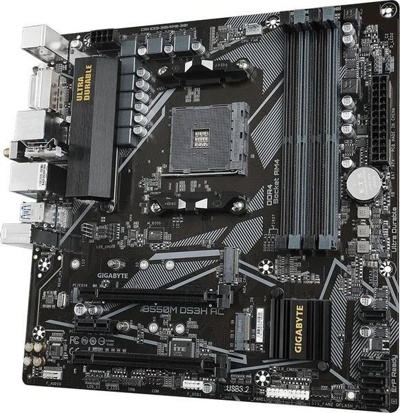 Материнская плата Gigabyte B550M DS3H AC 022551 фото