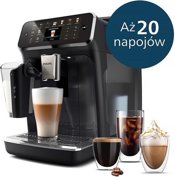 Кавоварка PHILIPS LatteGo 5500 EP5541/50 (Silent Brew) Холодна кава 709546 фото