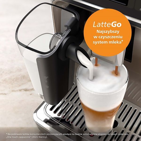 Кавоварка PHILIPS LatteGo 5500 EP5541/50 (Silent Brew) Холодна кава 709546 фото