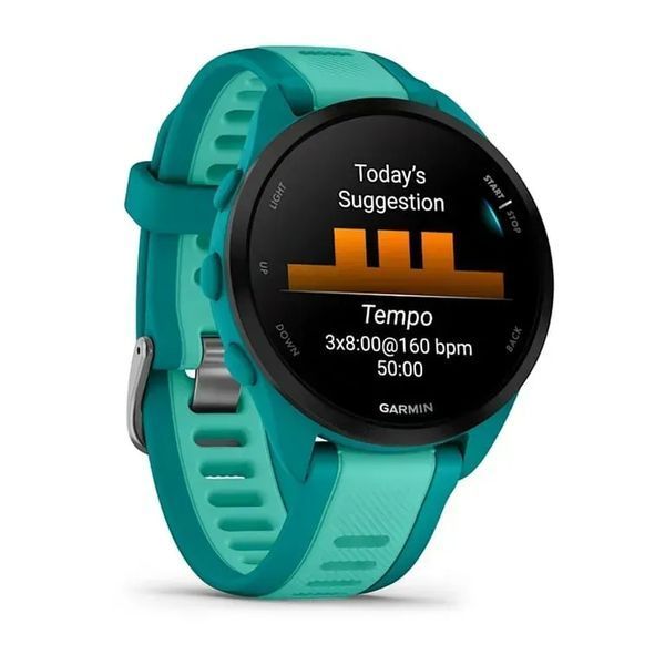 Смарт-часы Garmin Forerunner 165 Music Turquoise/Aqua (010-02863-32/B2) 613066 фото