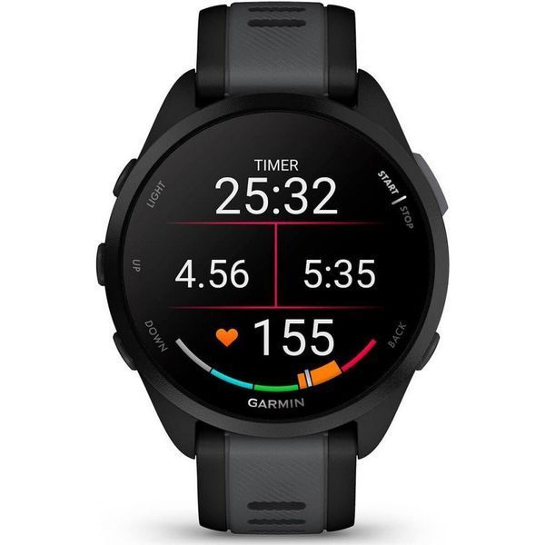 Смарт-годинник Garmin Forerunner 165 Music Black/Slate Gray (010-02863-30/B0) 035068 фото