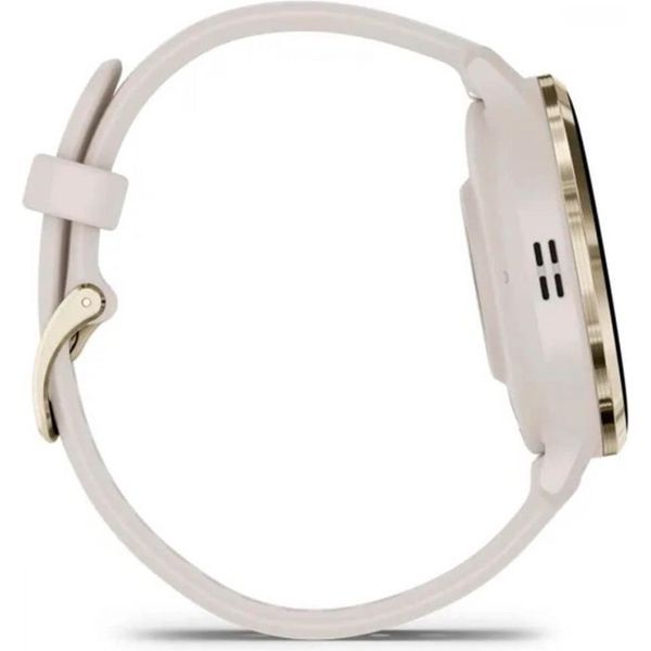 Смарт-годинник Garmin Venu 3S Soft Gold S. Steel Bezel with Ivory Case and S. Band (010-02785-04/54) 035118 фото