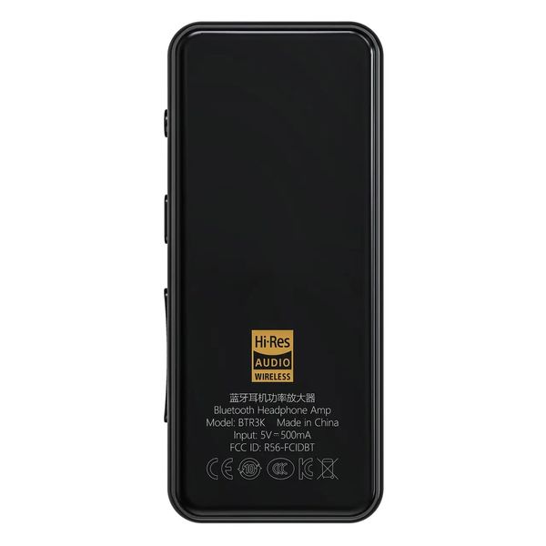 Портативний підсилювач для навушників FiiO BTR3K Black 322305 фото