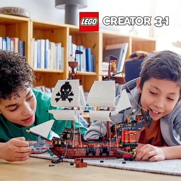 Блоковий конструктор LEGO Creator Піратський корабель (31109) 613385 фото