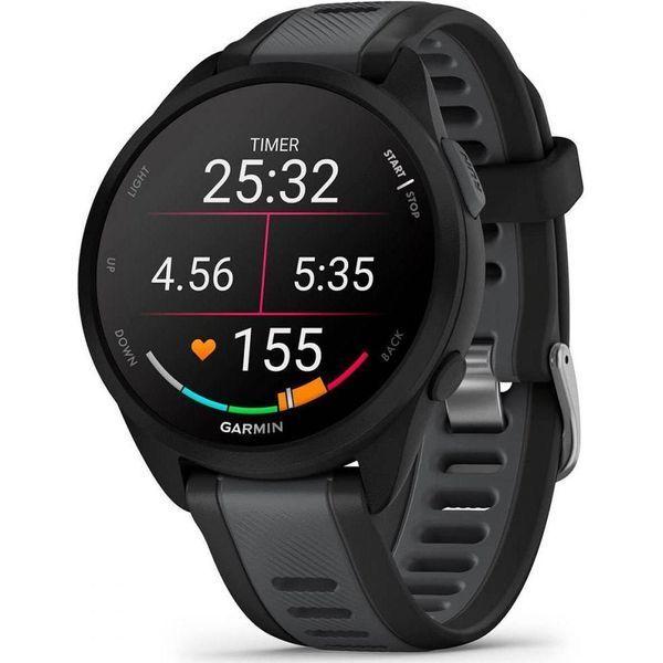 Смарт-годинник Garmin Forerunner 165 Music Black/Slate Gray (010-02863-30/B0) 035068 фото