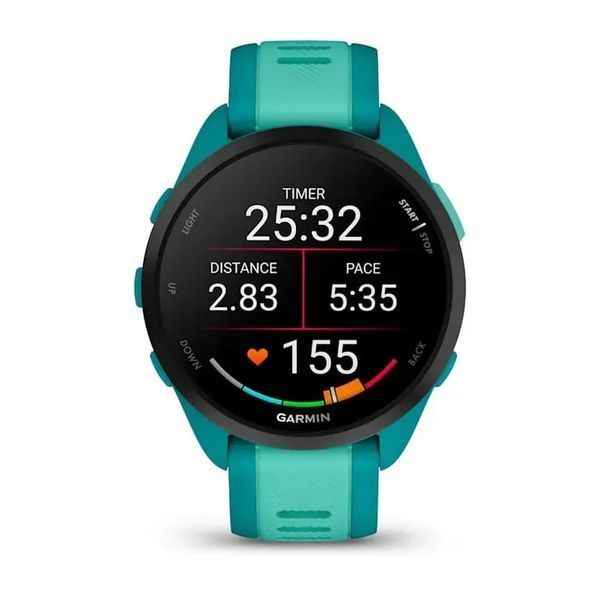 Смарт-часы Garmin Forerunner 165 Music Turquoise/Aqua (010-02863-32/B2) 613066 фото