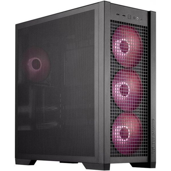Корпус ASUS TUF GAMING GT302 ARGB BLACK (90DC00I0-B19000) 018335 фото