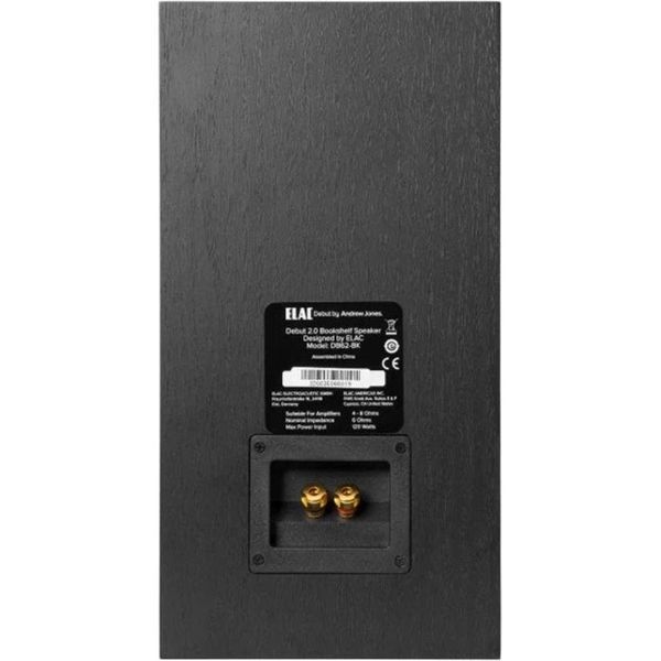 Акустические колонки Elac Debut 2.0 DB62 Black Brushed Vinyl 004057 фото
