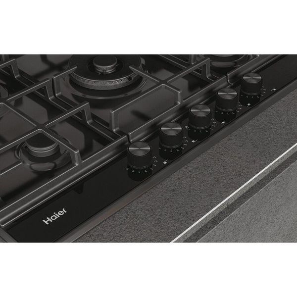 Варочная поверхность газовая Haier HAHG7W5HEB 007347 фото