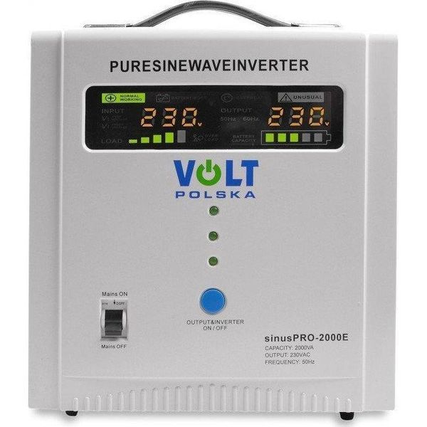 Лінійно-інтерактивне ДБЖ Volt Polska SINUS PRO 2000E 020182 фото