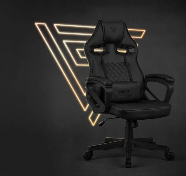 Компьютерное кресло для геймера Sense7 Knight black 018795 фото