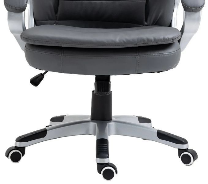 Комп'ютерне крісло ActiveJet YK7304 Eco-Skin Grey 572750 фото