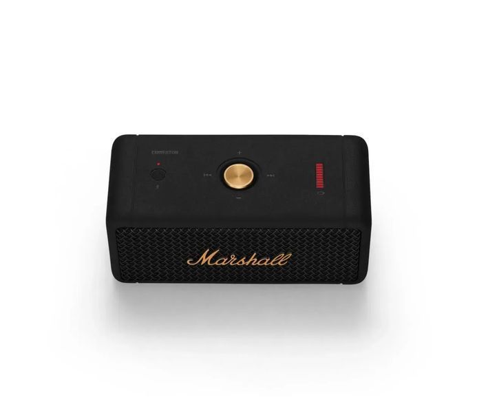 Портативні колонки Marshall Emberton Black and Brass (1005696) 353392ua фото