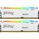 Пам'ять для настільних комп'ютерів Kingston FURY 64 GB (2x32GB) DDR5 5200 MHz Beast RGB EXPO White (KF552C36BWEAK2-64) 033832 фото 1