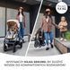 Дитячий візок багатофункціональний KINDERKRAFT Newly 4w1 Mink Pro Чорний 2034759 фото 4