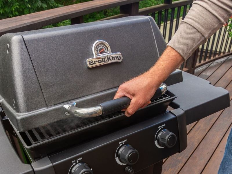 Гриль садовий газовий BROIL KING Gem 310 Shadow 6,9 кВт 53 x 34 см 1248929 фото