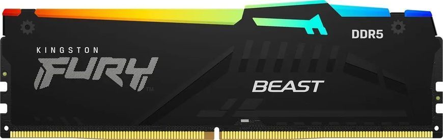 Пам'ять для настільних комп'ютерів Kingston Fury 64 GB (2x32GB) DDR5 5600 MHz BEast RGB (KF556C40BBAK2-64) 032565 фото