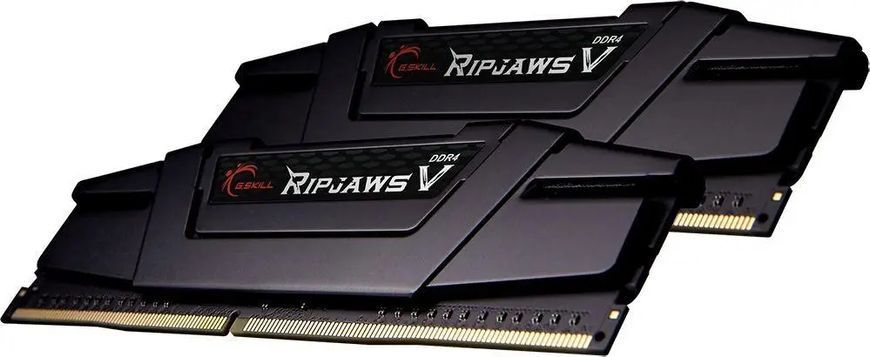 Память для настольных компьютеров G.Skill 32 GB (4x8GB) DDR4 3600 MHz Ripjaws V (F4-3600C16Q-32GVKC) 026478 фото
