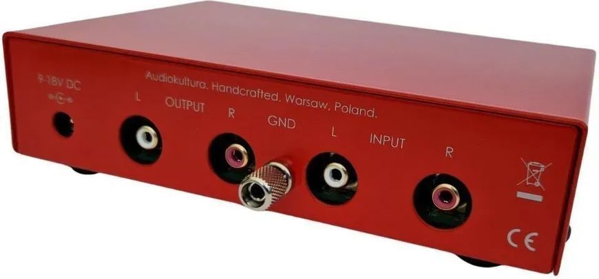 Интегральный усилитель Audiokultura Iskra I Traffic Red 605788 фото