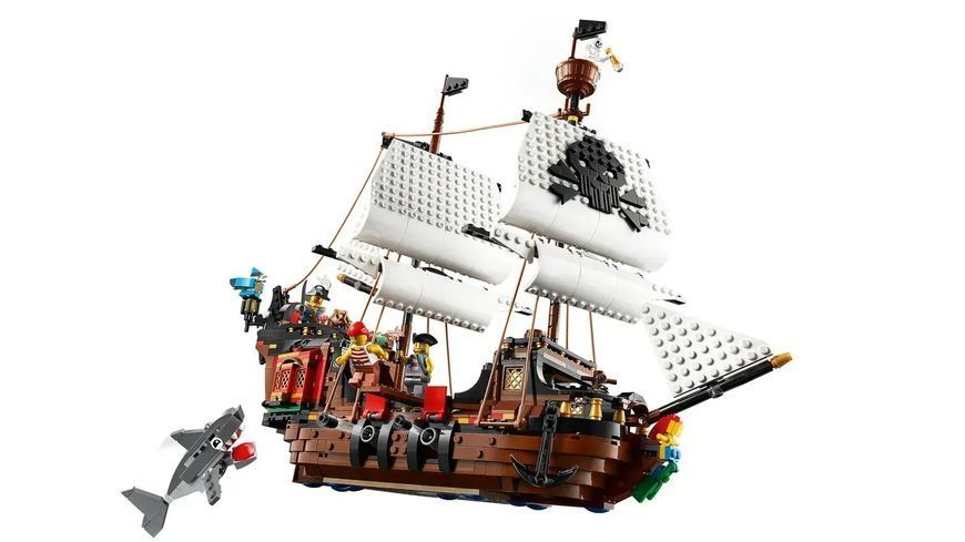 Блоковий конструктор LEGO Creator Піратський корабель (31109) 613385 фото