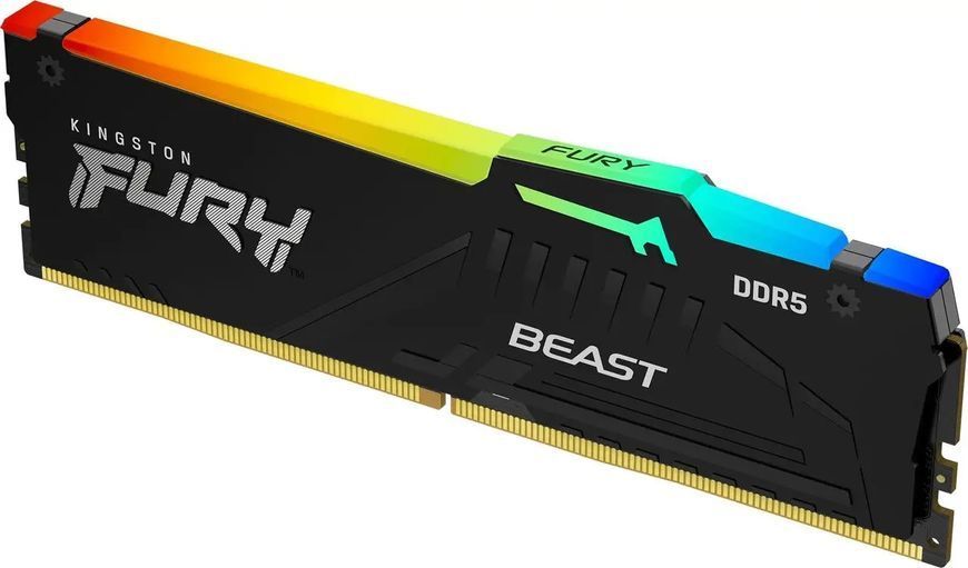 Пам'ять для настільних комп'ютерів Kingston Fury 64 GB (2x32GB) DDR5 5600 MHz BEast RGB (KF556C40BBAK2-64) 032565 фото
