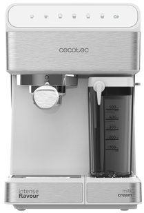 Кавоварка CECOTEC Bianca Power Instant - Ccino 20 Touch біло-срібляста 460149 фото