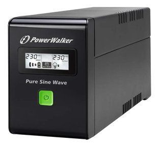 Лінійно-інтерактивне ДБЖ PowerWalker UPS VI 600 SW/FR 600VA 022250 фото