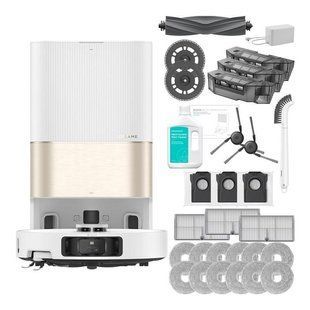 Робот-пылесос с влажной уборкой Dreame X40 Ultra Complete White 036692 фото