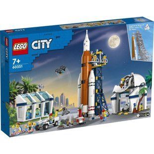 Блоковий конструктор LEGO City Space Космодром 1010 деталей (60351) 009414 фото