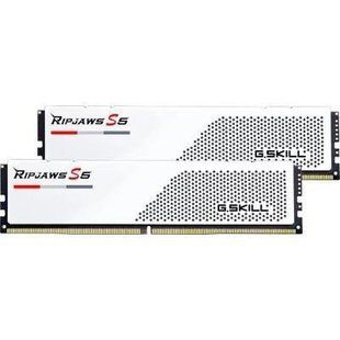 Пам'ять для настільних комп'ютерів G.Skill 32 GB (2x16GB) DDR5 6000 MHz Ripjaws S5 (F5-6000J3238F16GX2-RS5W) 027713 фото