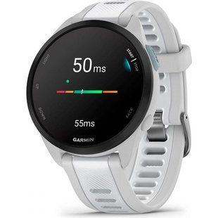 Смарт-годинник Garmin Forerunner 165 Music Mist Gray/Whitestone (010-02863-31/B1) 035069 фото