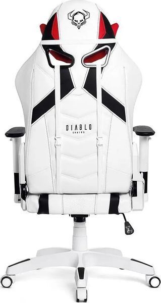 Комп'ютерне крісло для геймера Diablo Chairs X-Ray XL white 018970 фото