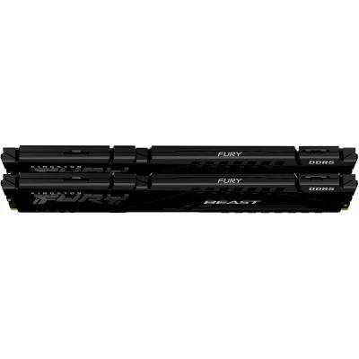 Пам'ять для настільних комп'ютерів Kingston FURY 64 GB (2x32GB) DDR5 5600 MHz Beast (KF556C40BBK2-64) 033833 фото