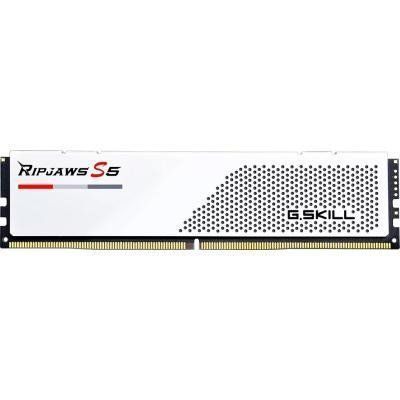 Пам'ять для настільних комп'ютерів G.Skill 32 GB (2x16GB) DDR5 6000 MHz Ripjaws S5 (F5-6000J3238F16GX2-RS5W) 027713 фото